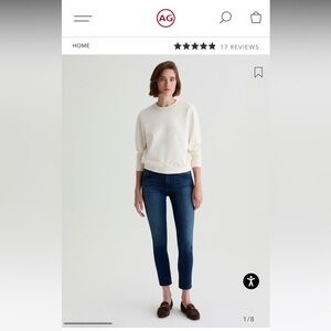 AG Prima Ankle Cigarette Leg Jeans